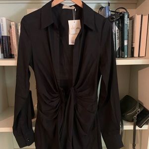 Low cut Choosy Shirtdress